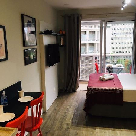 Studio Charmoso Com Terraco E Vista! São Paulo Luaran gambar