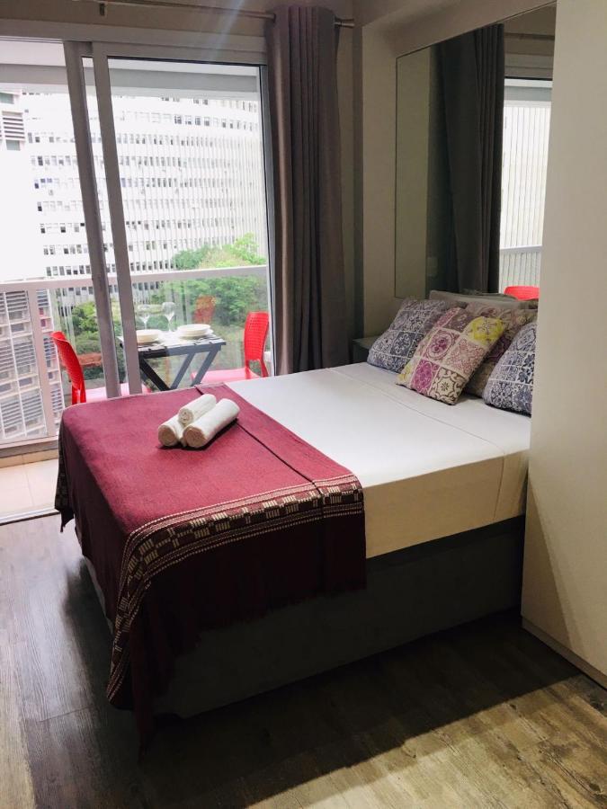 Studio Charmoso Com Terraco E Vista! São Paulo Luaran gambar